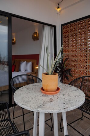 Luxury Suite, Ocean View | Terrace/patio