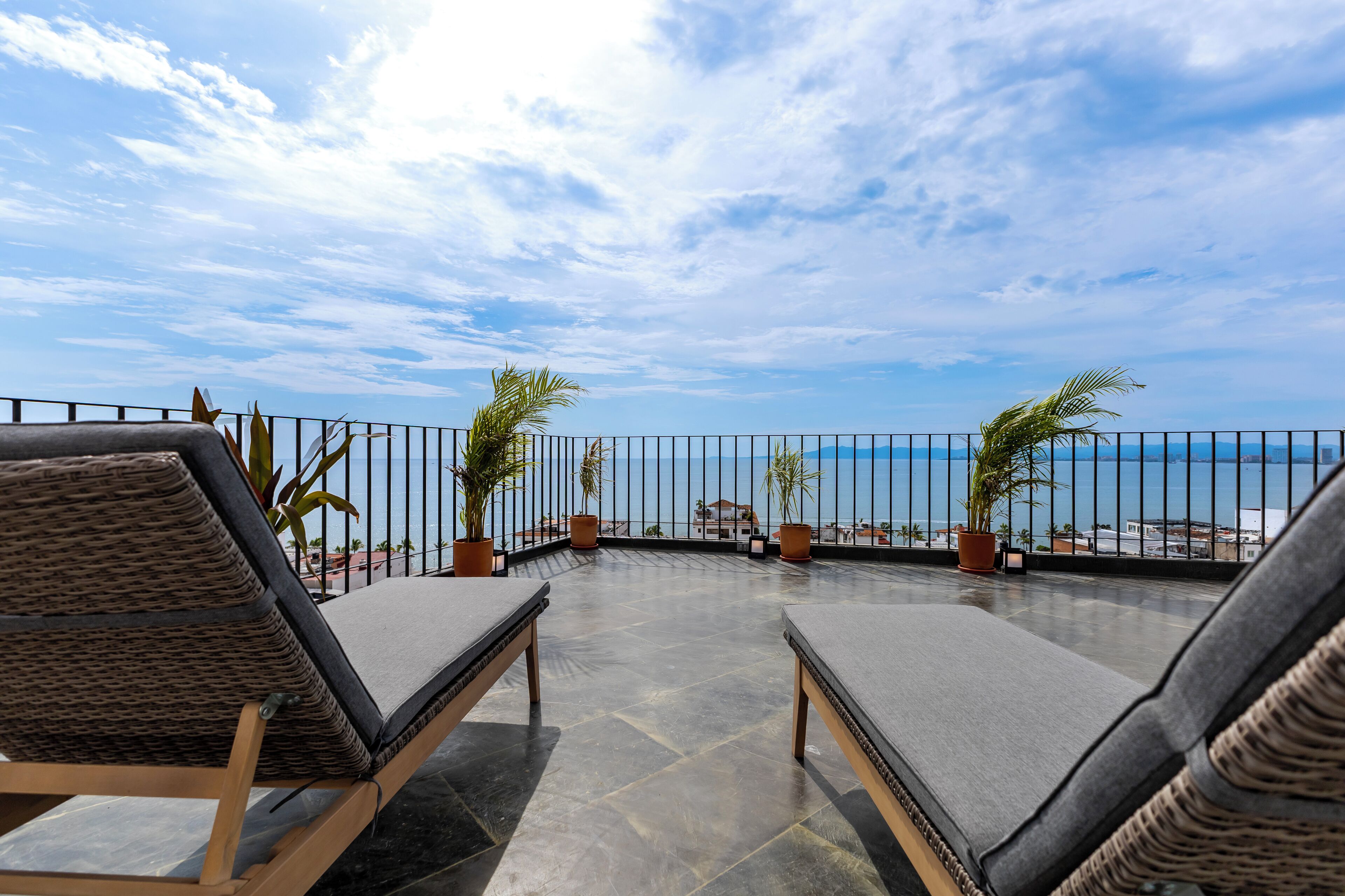 Terraza en la azotea