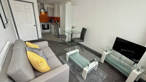 Family Apartment | Blackout drapes, iron/ironing board, free WiFi