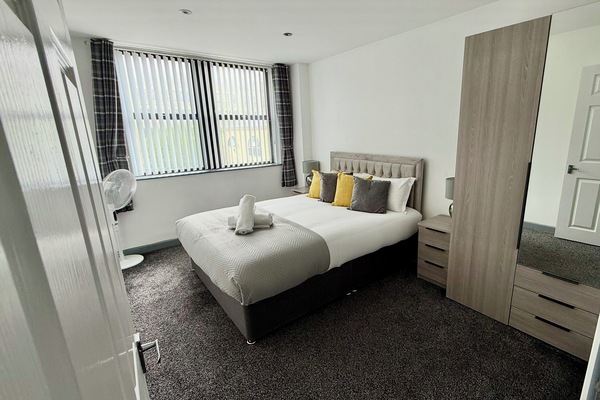 Family Apartment | Blackout drapes, iron/ironing board, WiFi (free)
