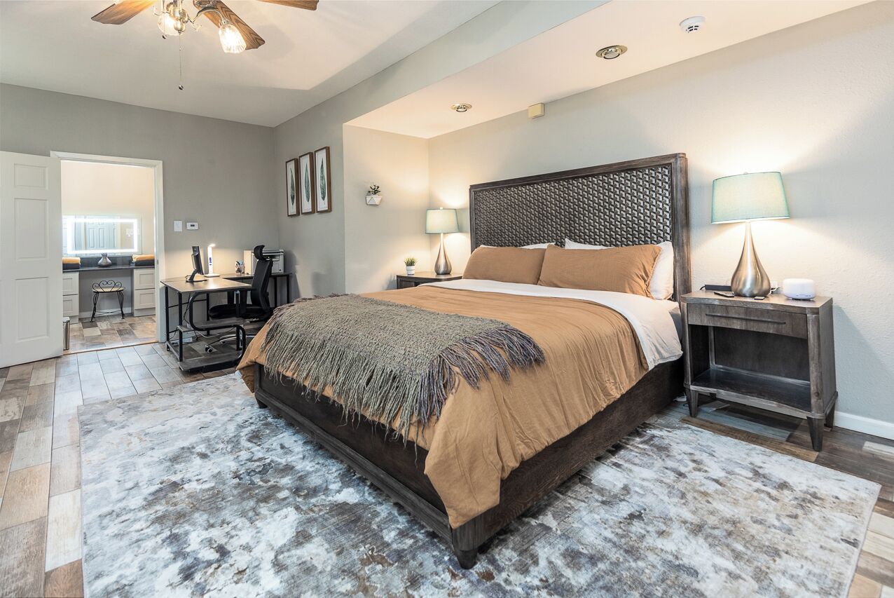 4 soverom, strykejern/-brett, wi-fi og sengetøy