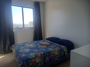 Departamento Deluxe, vista al mar | Ropa de cama de alta calidad y tabla de planchar con plancha 