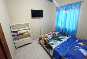2 slaapkamers, een kluis op de kamer, gratis wifi, beddengoed