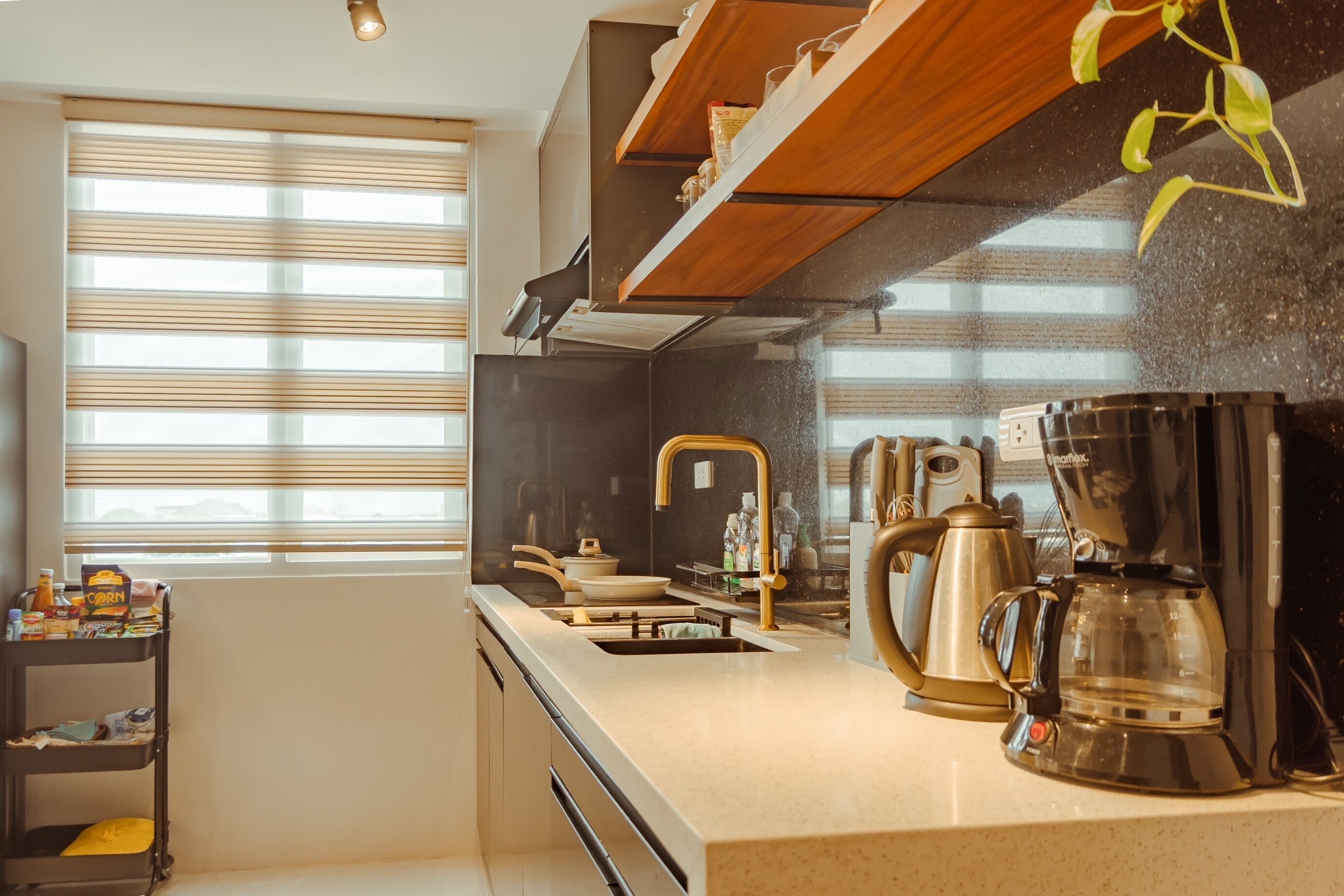 電子レンジ、コンロ