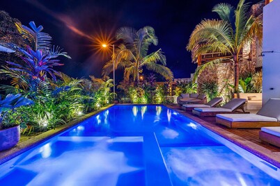 Brand new luxury 4 bedroom jungle villa in gated community 5 mins from town.