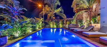 Brand new luxury 4 bedroom jungle villa in gated community 5 mins from town.