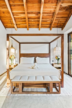 4 bedrooms, in-room safe, iron/ironing board, travel crib