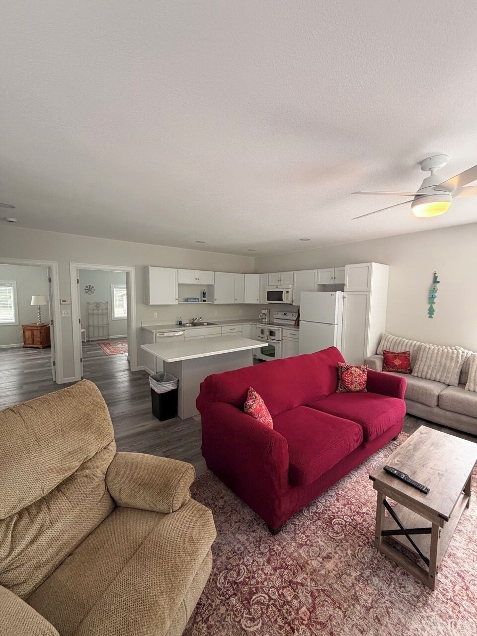 Apartamento, 2 habitaciones, no fumadores | Zona de estar