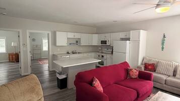 Apartamento, 2 habitaciones, no fumadores | Zona de estar