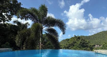 Villa Kai Bois- airy and authentic, close to amenities, local beach and own pool