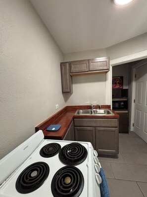 Microwave, oven, stovetop
