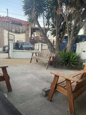 Overnattingsstedets uteområder