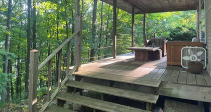 Charming 1-bedroom house in the woods, 5 minute walk to downtown Montpelier