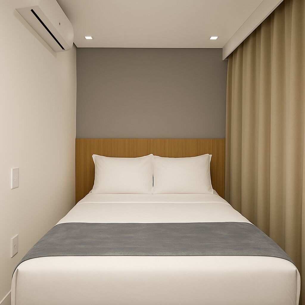 Basic Apartment | Desk, laptop workspace, iron/ironing board, free WiFi