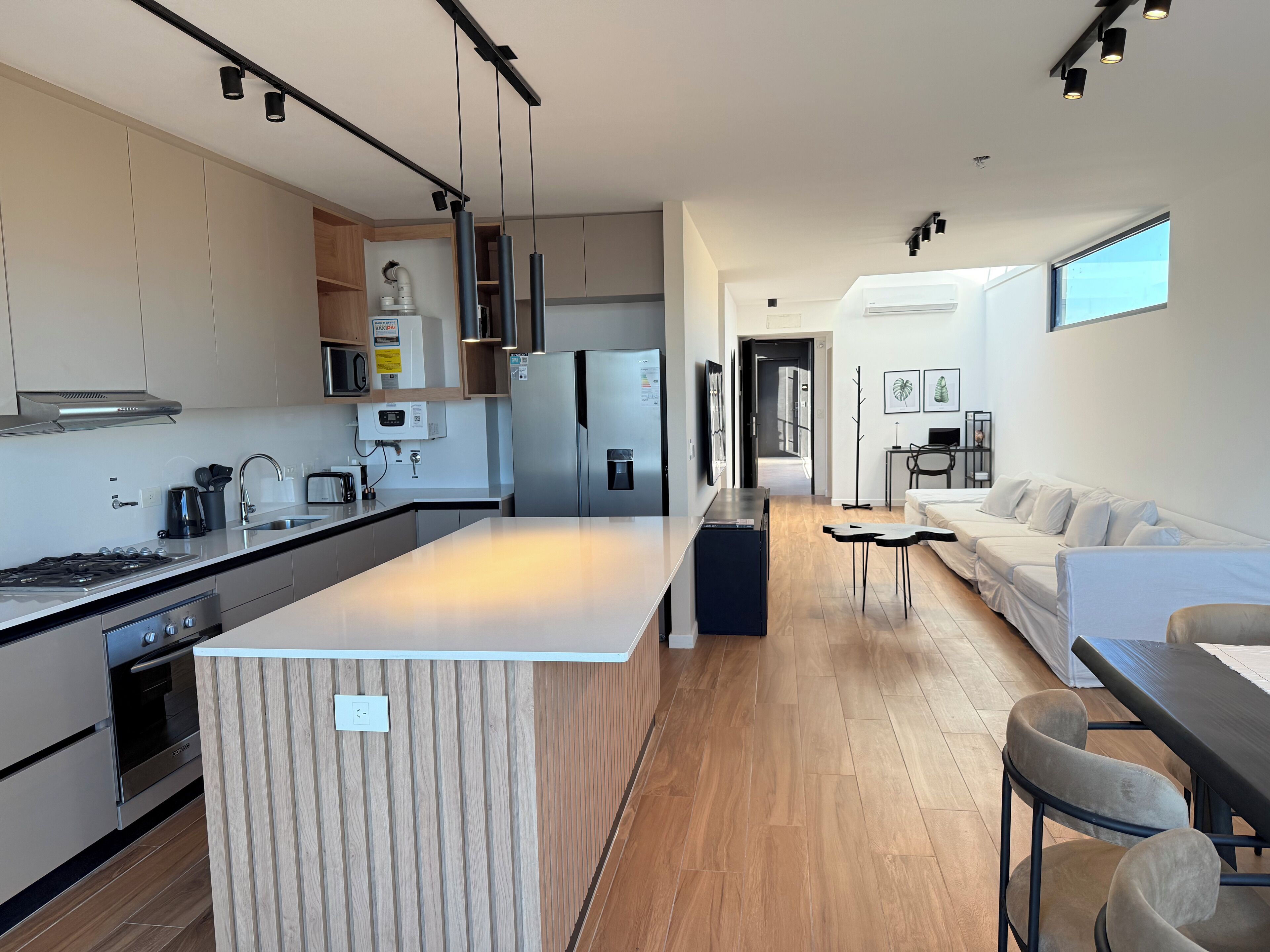 Premium Apartment, 3 Bedrooms, City View | Private kitchen | Full-size fridge, microwave, oven, stovetop