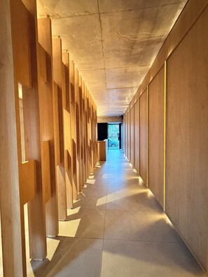 Interior entrance