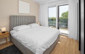 3 quartos, ferros/tábuas de passar roupa, berço de viagem