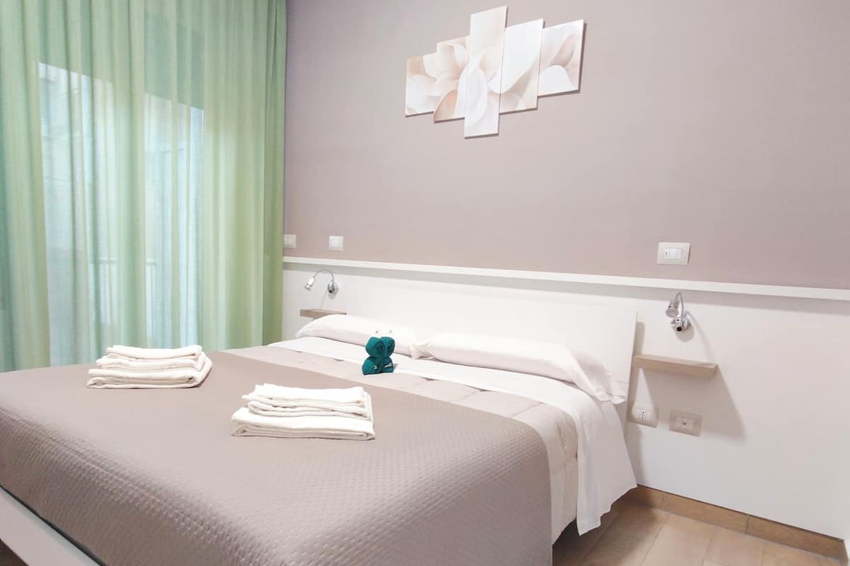 Comfort-Zimmer, 1 Schlafzimmer, Nichtraucher, Balkon | Hochwertige Bettwaren, Betten mit Memory-Foam-Matratzen