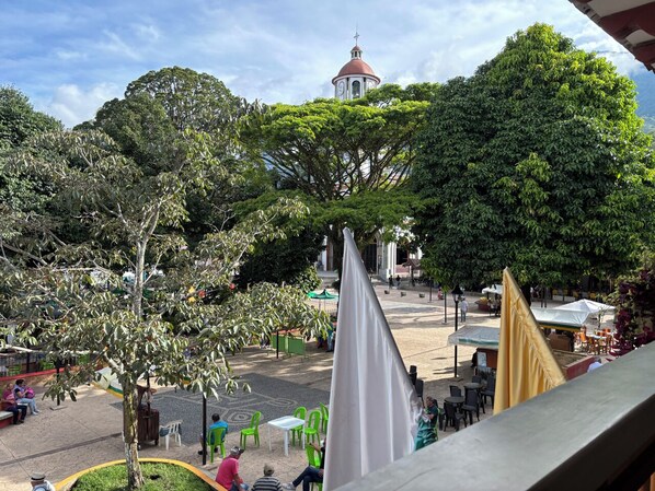 Fachada de la propiedad