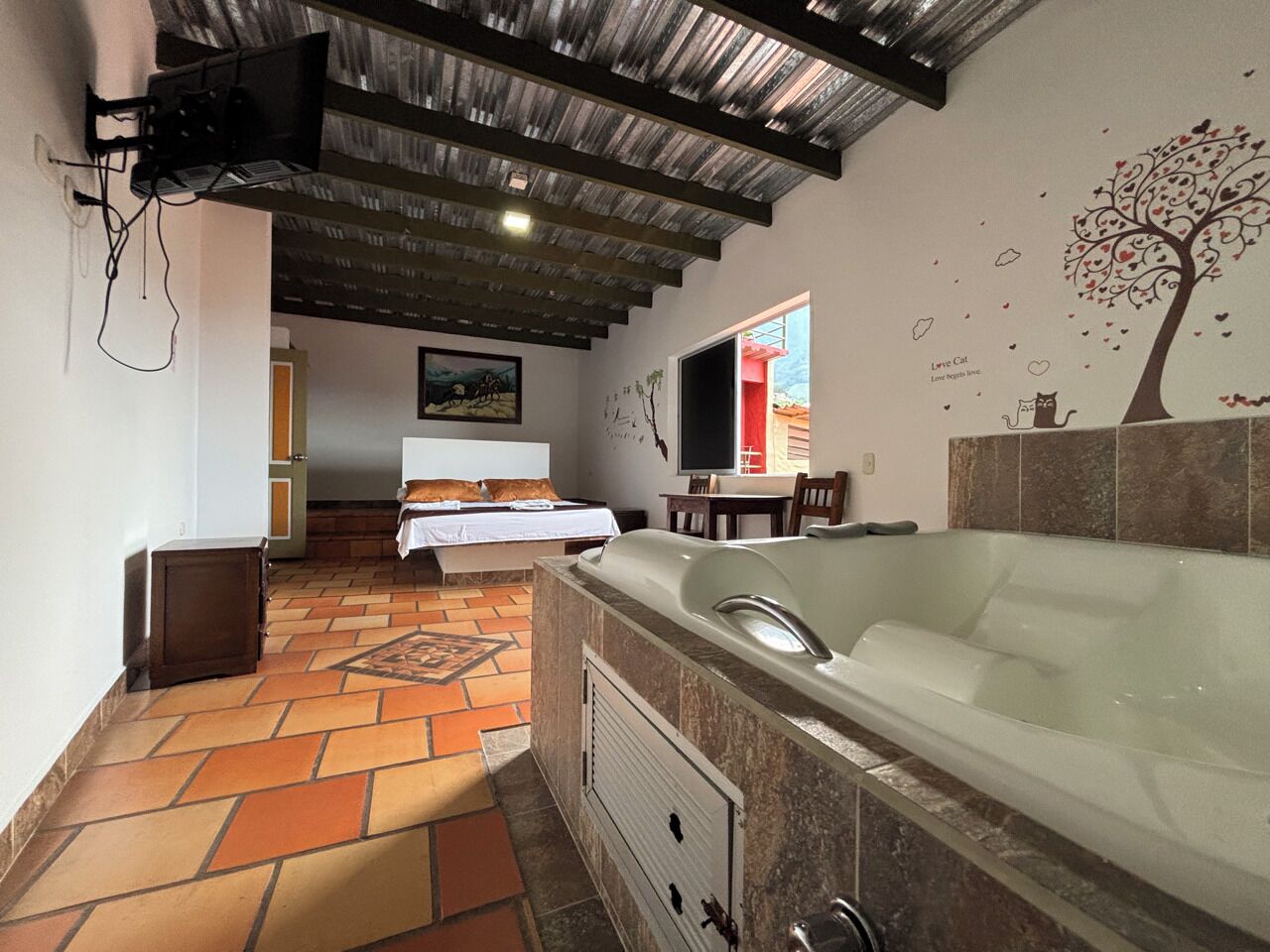 디럭스 더블룸 | 책상, 노트북 작업 공간, 무료 WiFi