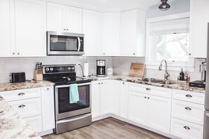 Microwave, oven, stovetop