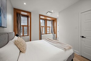 2 bedrooms, iron/ironing board, travel crib, WiFi