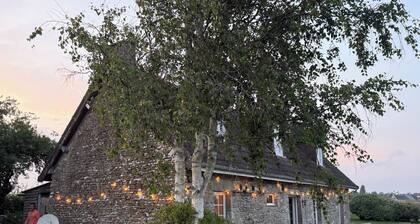 LongĂšre en bord de Havre, maison de charme, vue imprenable, endroit paisible.