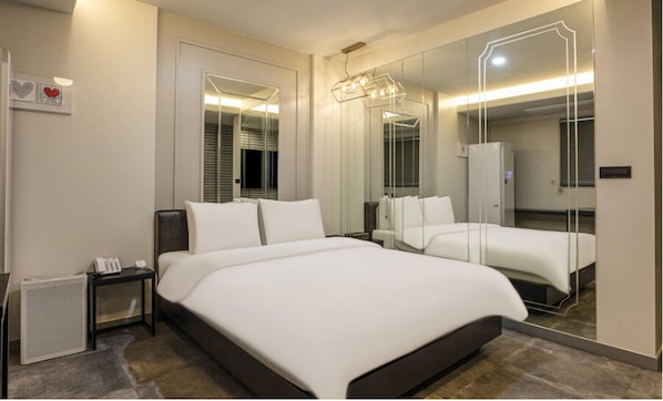 Chambre Double Premium | Literie de qualité supérieure, couette en duvet d'oie