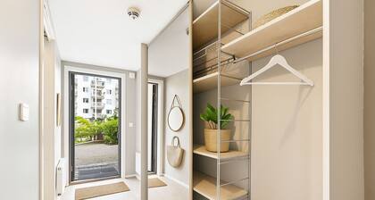 Modern 2BR Apartment  Ringnes Park | terrace & Central Oslo Access, free parking