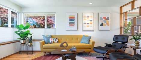 Smart TV, books, music library