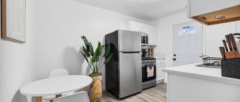 Microwave, oven, stovetop