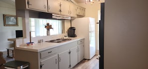 Microwave, oven, stovetop