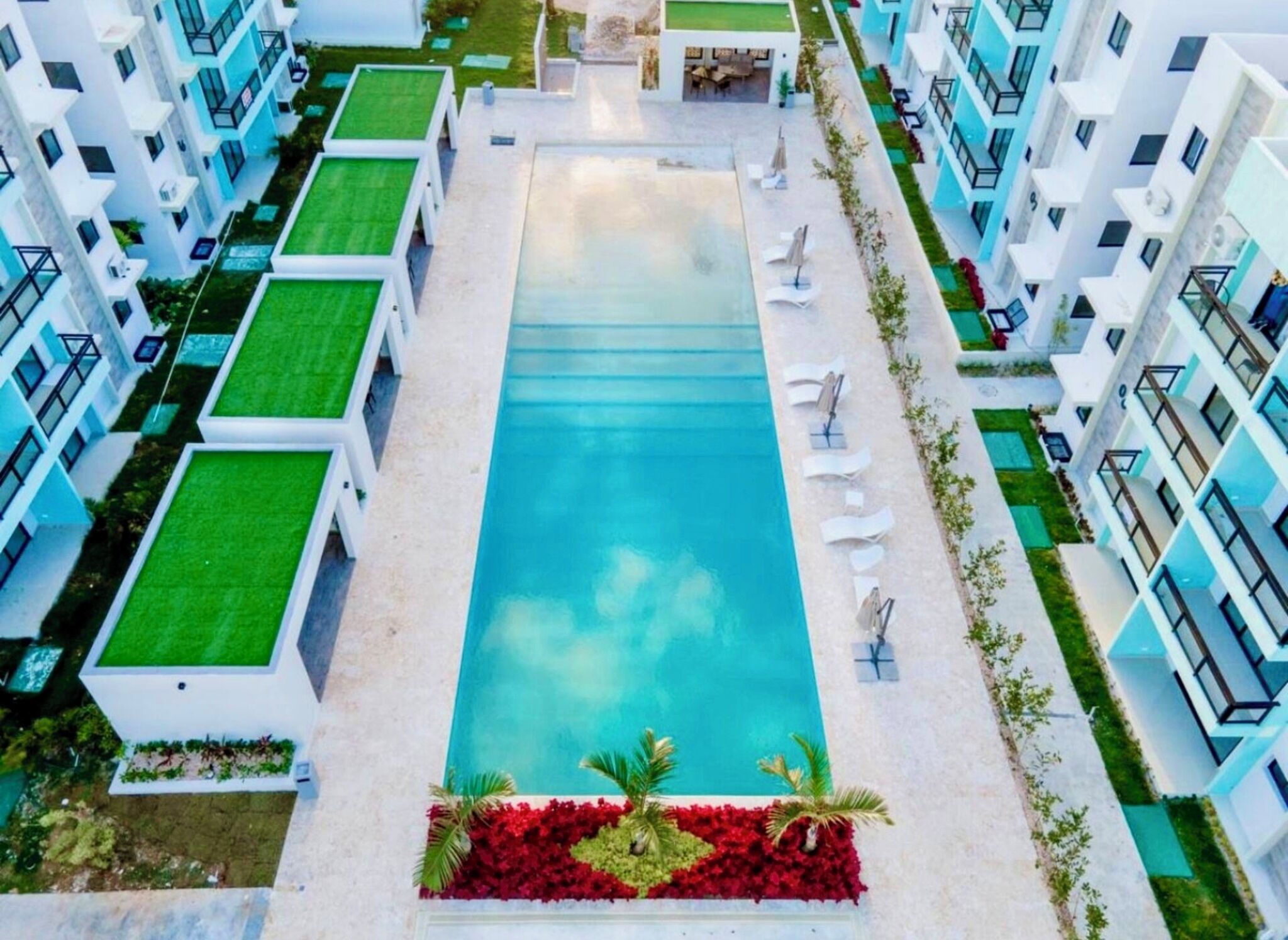 Alberca al aire libre 