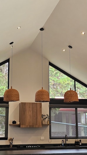 Family Room, Non Smoking, Garden View | Shared kitchen