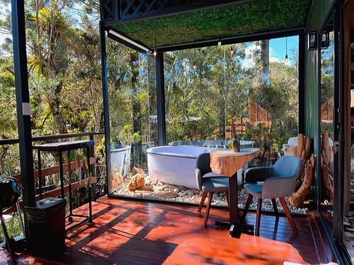 Araucaria Rest Cabin in the Middle of Nature, Refuge in Campos do Jordão.
