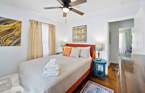 3 habitaciones, tabla de planchar con plancha y wifi 