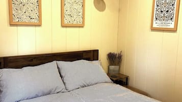 1 bedroom, WiFi, bed sheets, wheelchair access