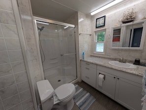 Hair dryer, towels