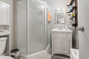 Towels, soap, toilet paper