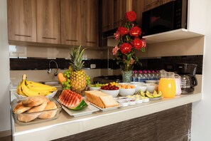 Morgenmadsbuffet hver dag mod et gebyr