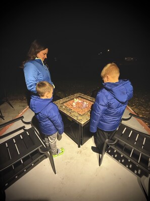 Property grounds - "Blessed Beyond Measure" King Master ~ Fire Pit (Norwalk)