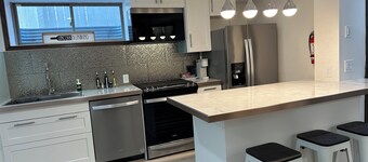 NEW Modern Secondary Suite w/Private Office, Chefs Kitchen and 2nd workspace
