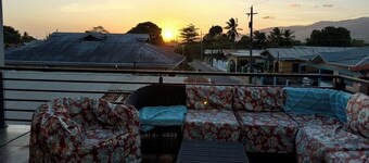 Trincity King Studio with balcony. Near  airport, malls, grocery & restaurants.