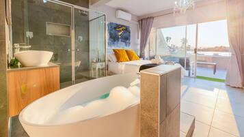 Shower, hair dryer