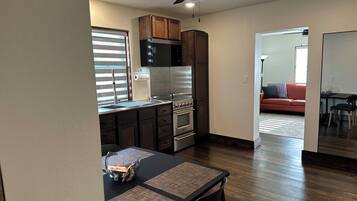 Microwave, oven, stovetop