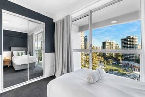 2 bedrooms, iron/ironing board, travel crib, WiFi