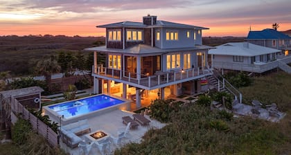 Rare Luxury Oceanfront Retreat w/ Heated Pool/Spa
