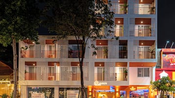 Front of property – evening/night