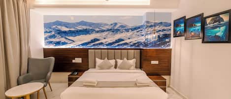 Executive Single Room, City View | Desk, laptop workspace, free WiFi