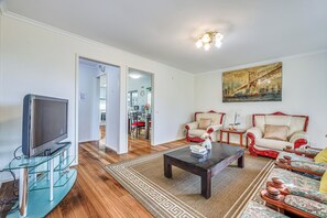 Executive One Bedroom Twin Apartment | Área de estar